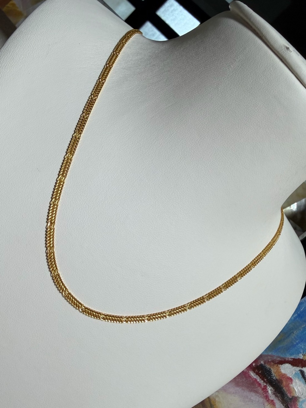 22k solid gold chain